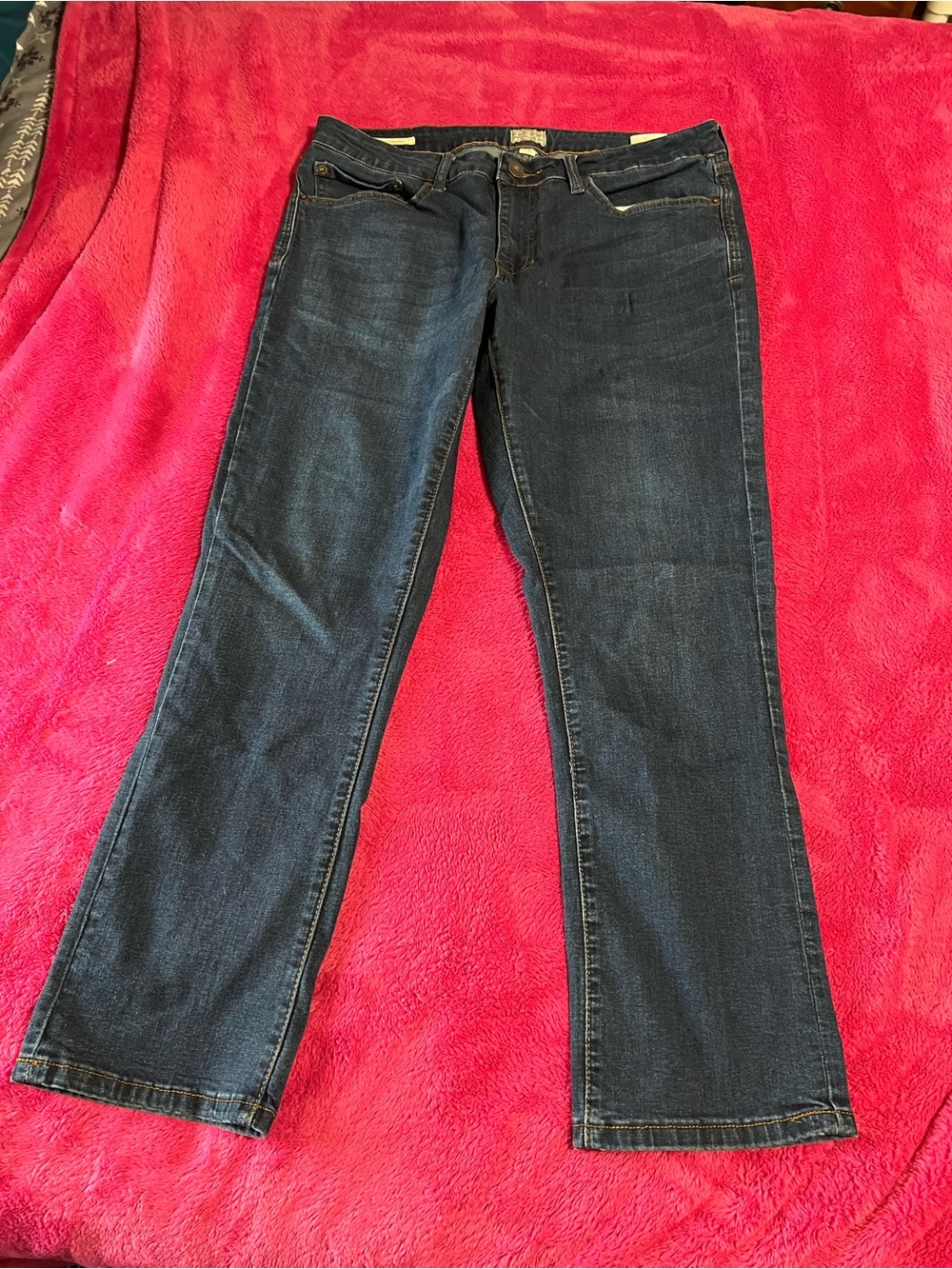 Weatherproof Women's Dark Blue Boot Cut Jeans